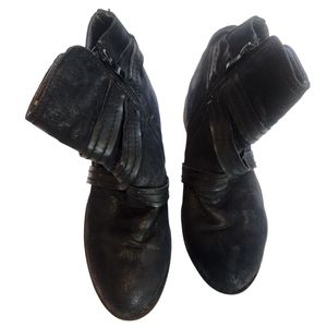 Rebels Women's Black Bootie Boots